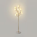 White Porcelain Magnolia Floor Lamp - Vakkerlight