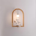 Wood Bird Resin Wall Light - Vakkerlight
