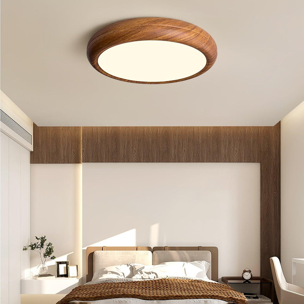 Стельовий світильник Wood Grain круглої форми