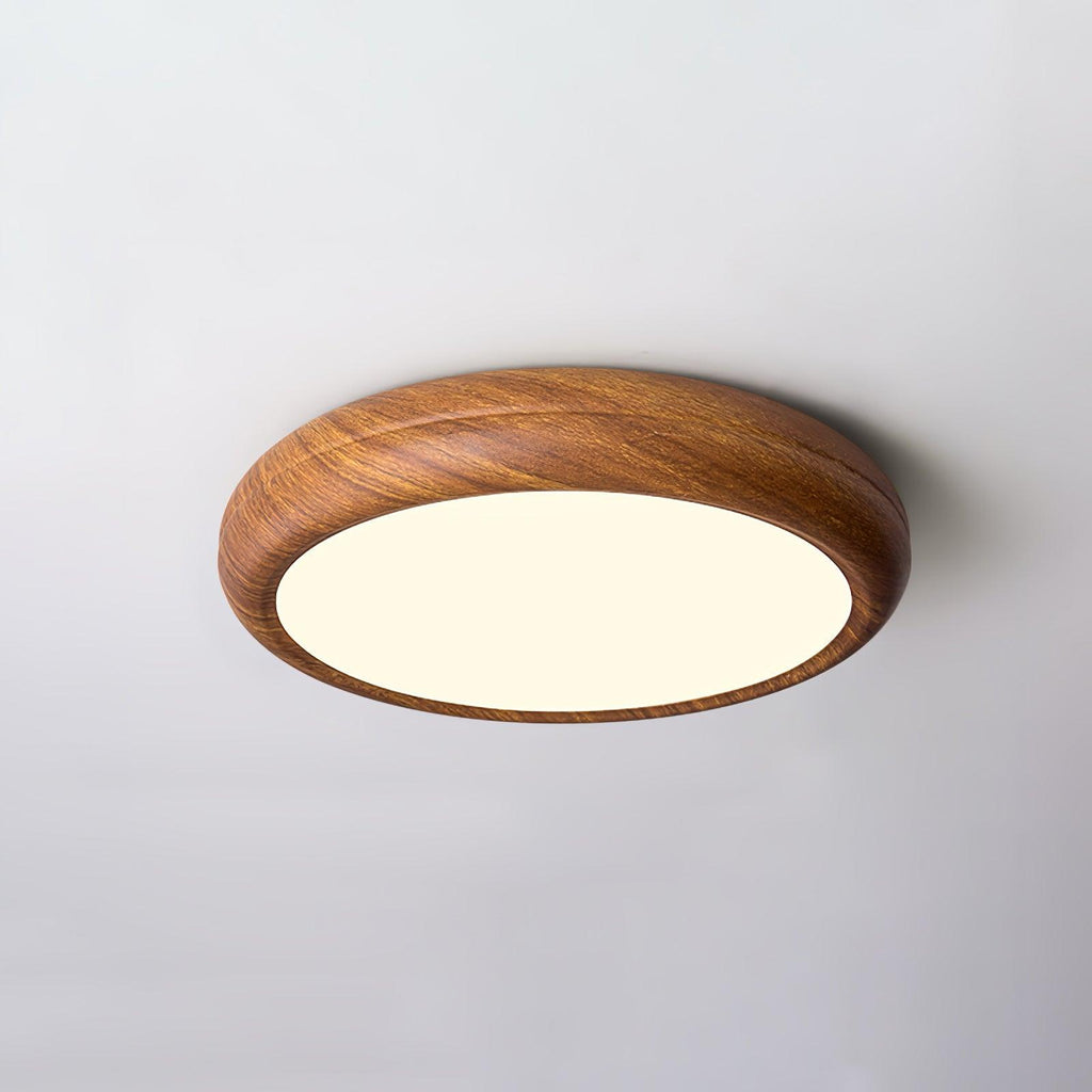 Стельовий світильник Wood Grain круглої форми