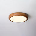 Wood Grain Round Ceiling Lamp - DEPRIMO