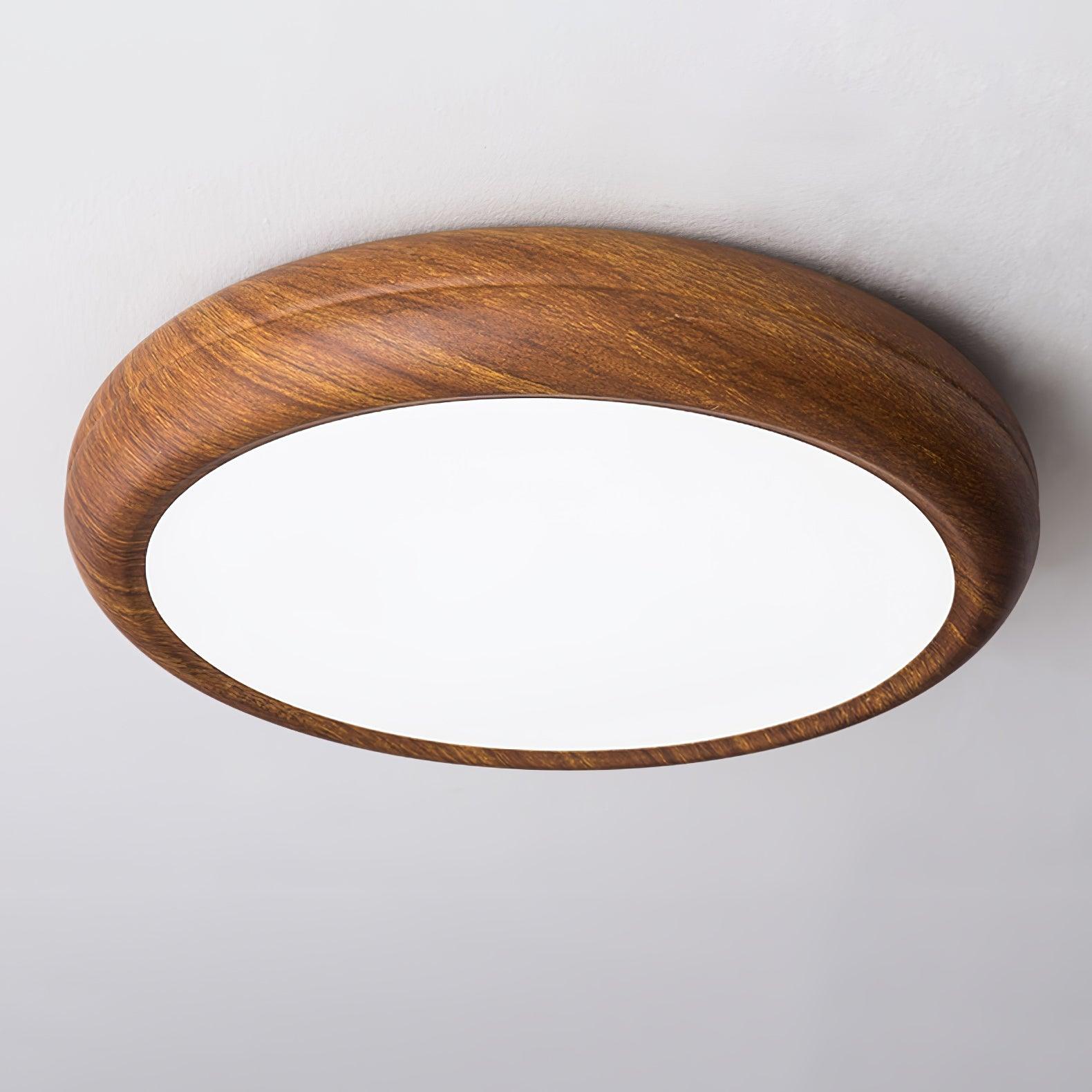 Стельовий світильник Wood Grain круглої форми