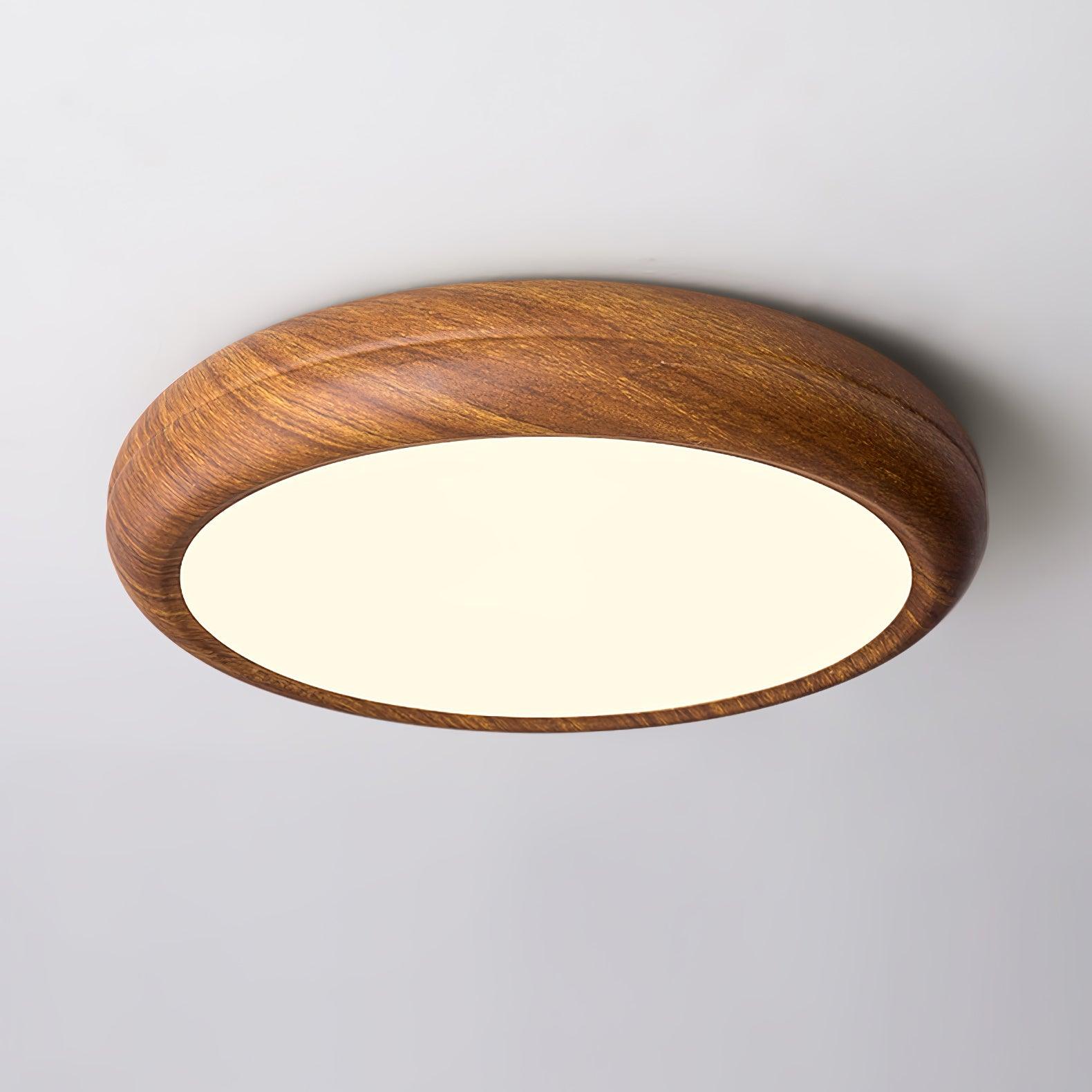 Стельовий світильник Wood Grain круглої форми