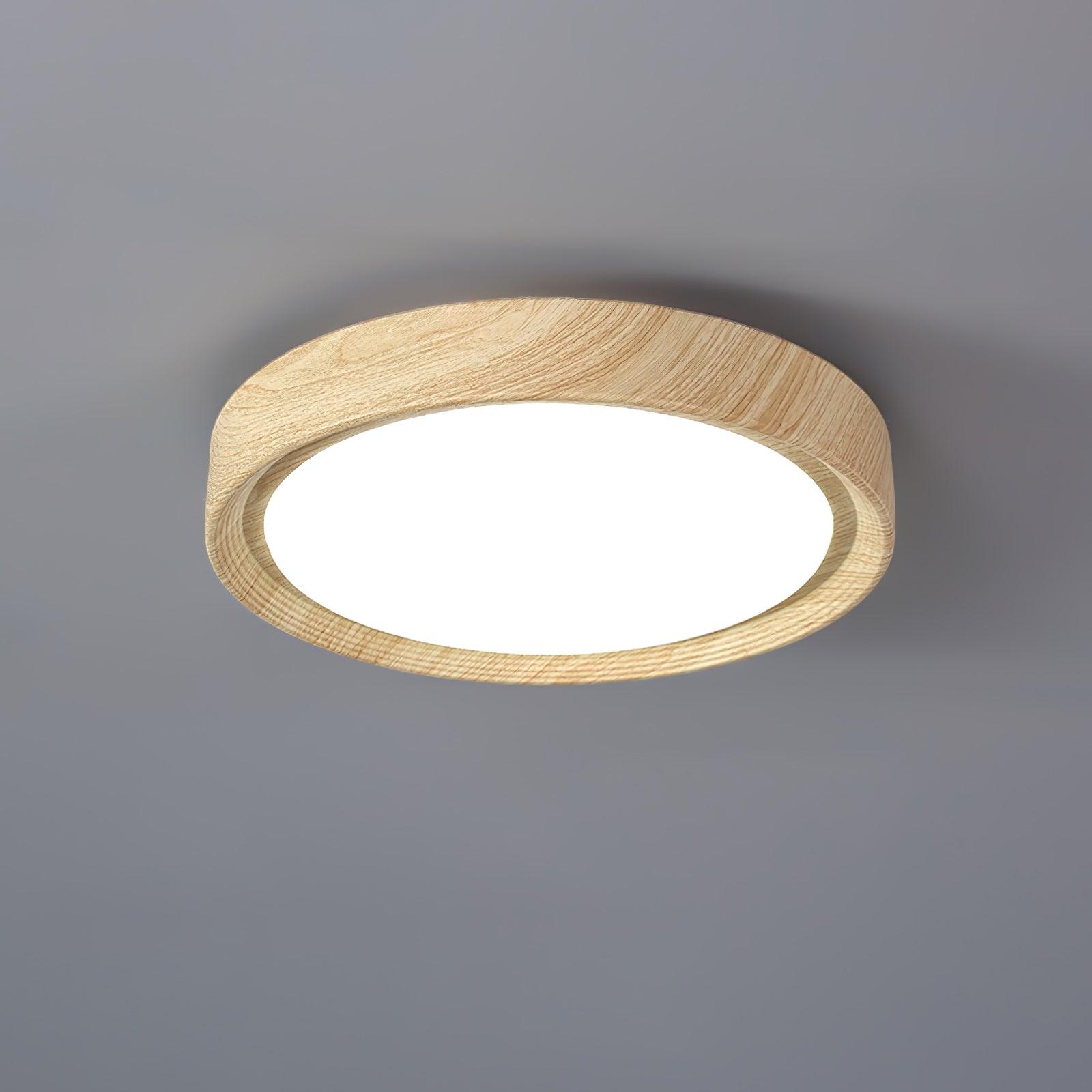 Стельовий світильник Wood Grain круглої форми
