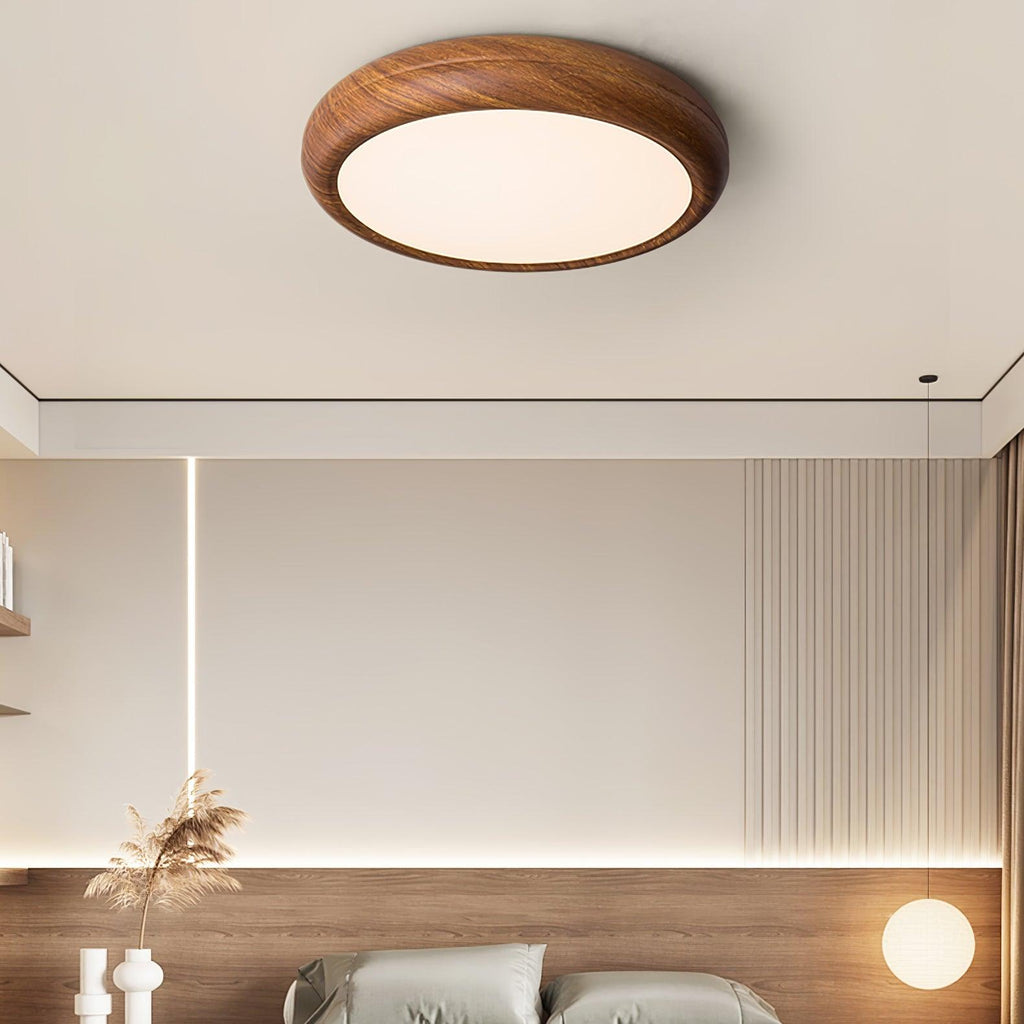 Стельовий світильник Wood Grain круглої форми