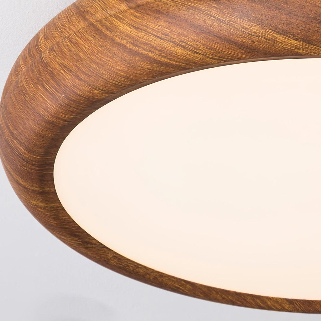 Стельовий світильник Wood Grain круглої форми