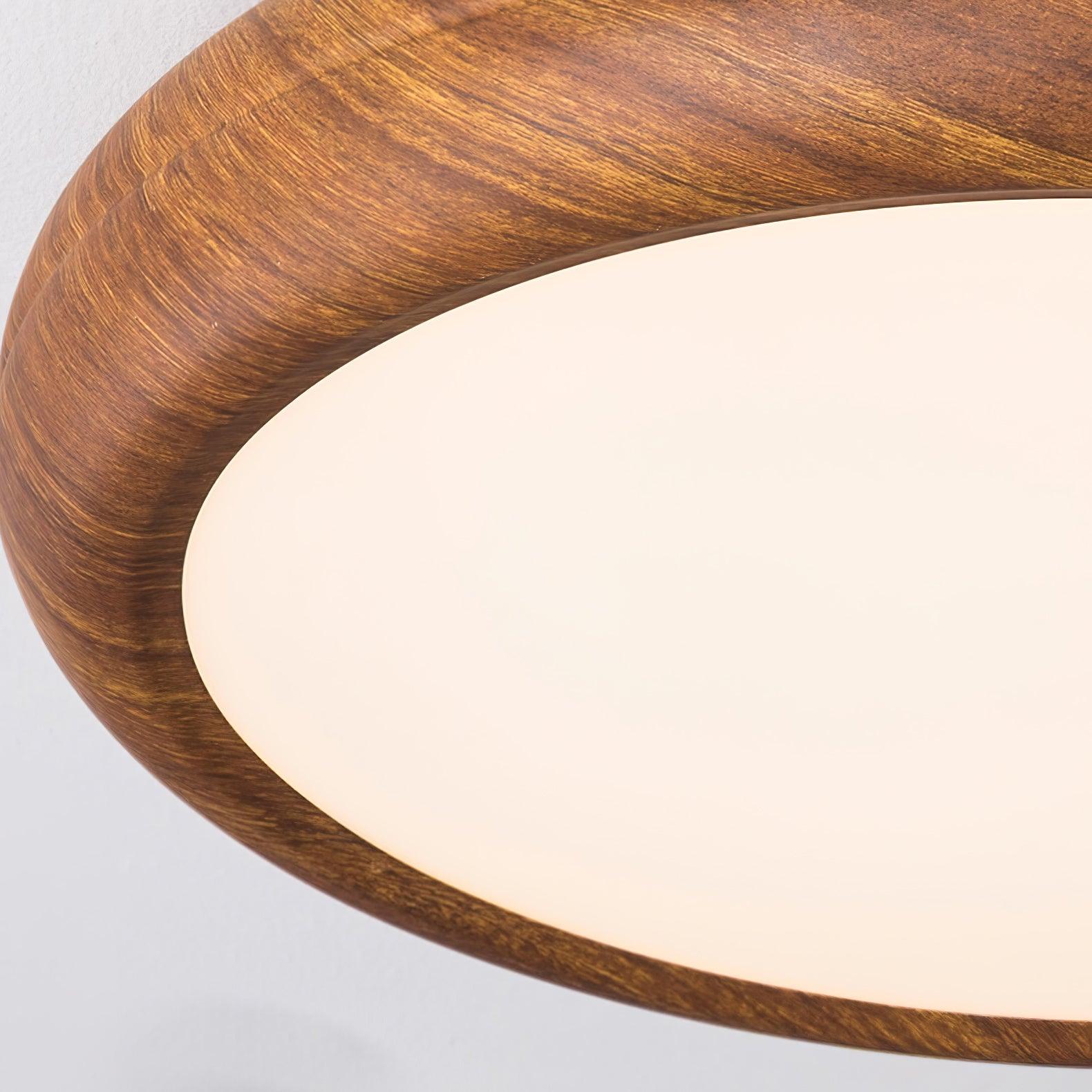 Стельовий світильник Wood Grain круглої форми