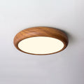 Wood Grain Round Ceiling Lamp - DEPRIMO
