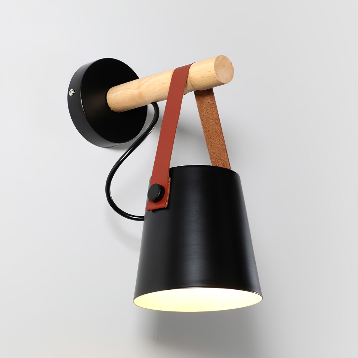 Wooden Conical Wall Light - DEPRIMO