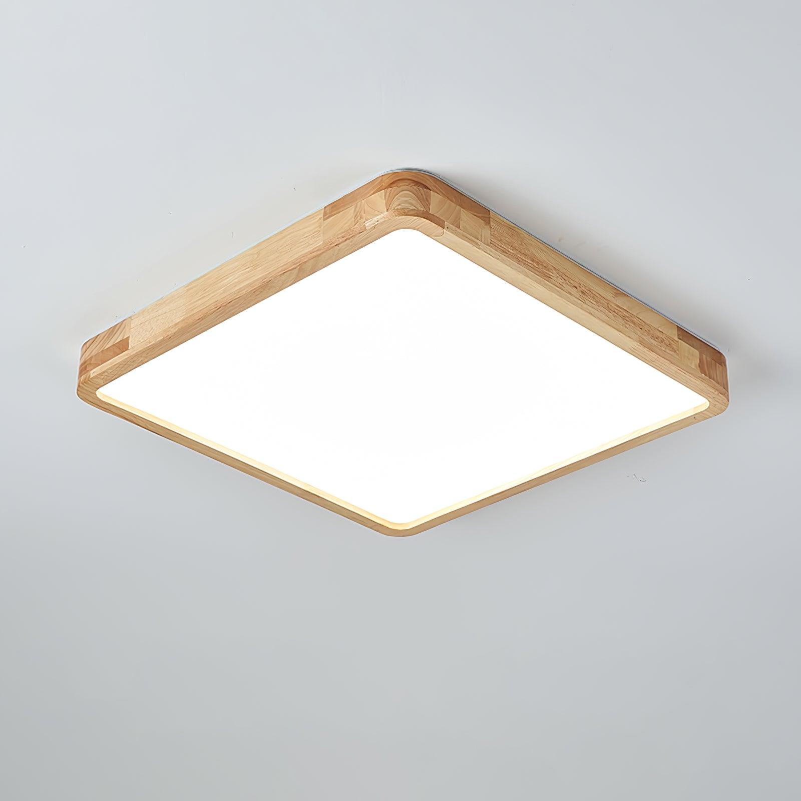 Wooden Geometric Ceiling Light - Vakkerlight