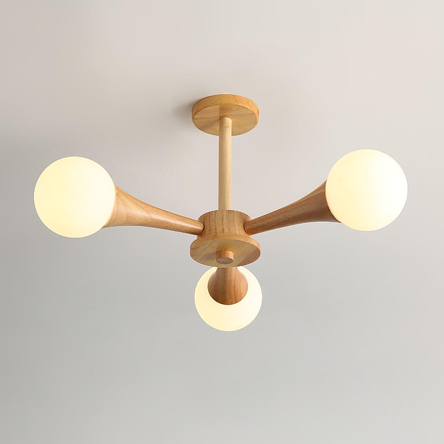 Wooden Nera Chandelier - DEPRIMO