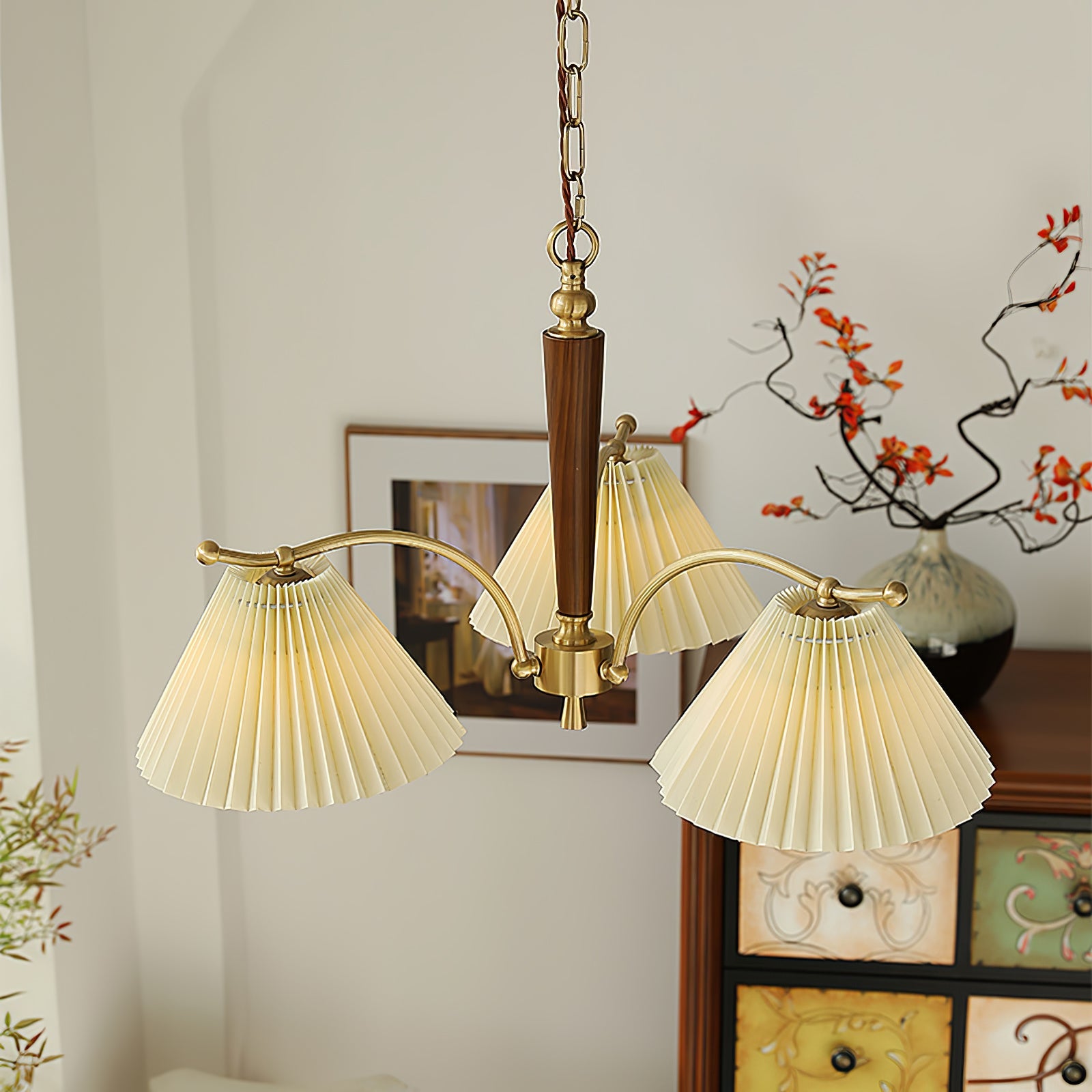 Морщинистая люстра