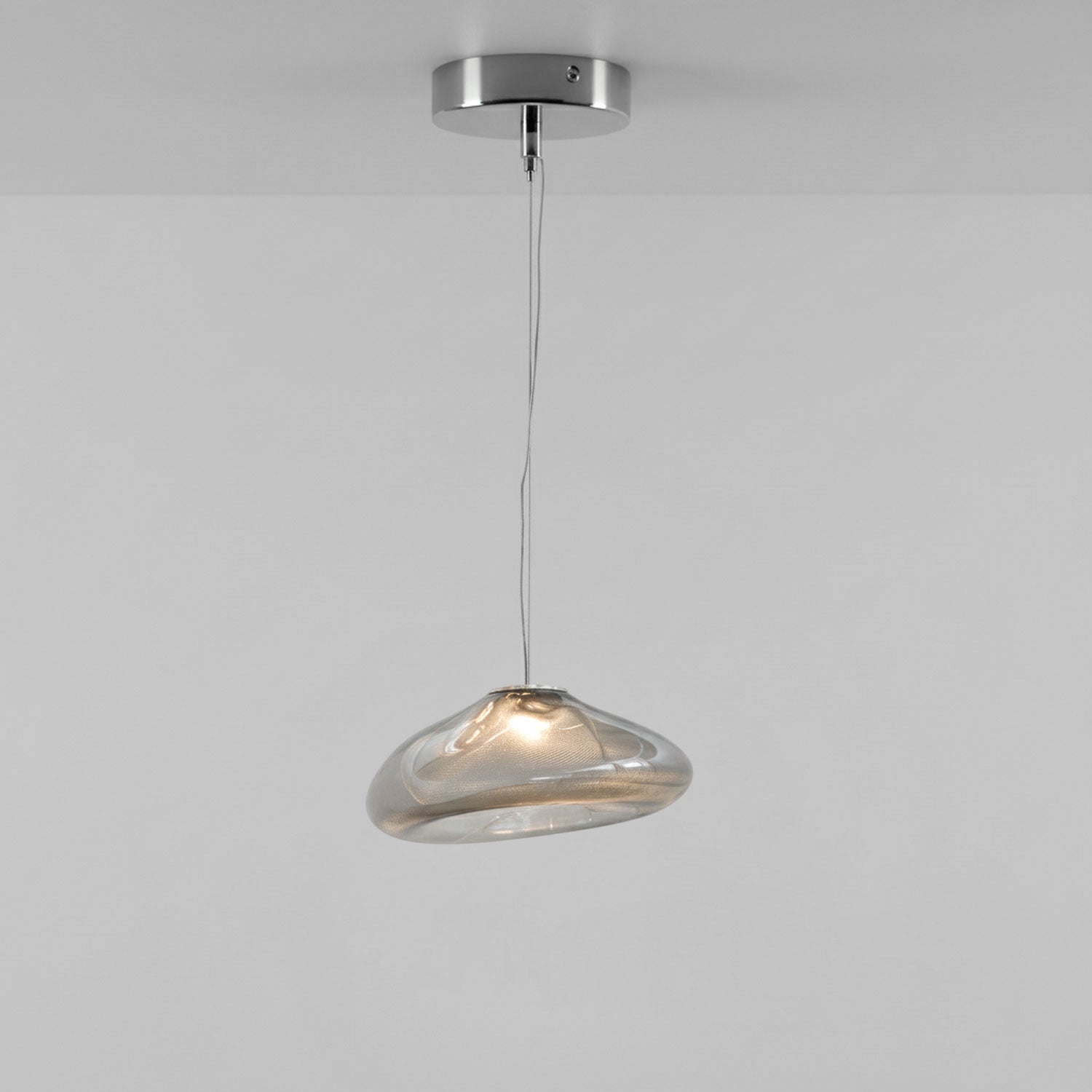 Blown Glass Mesh Pendant Light - DEPRIMO