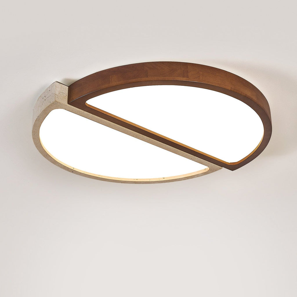 Zyren Travertine Ceiling Light - Vakkerlight