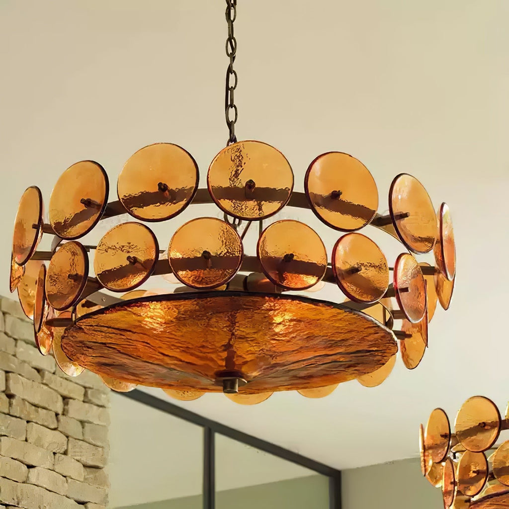 Люстра Solaris Disc Murano