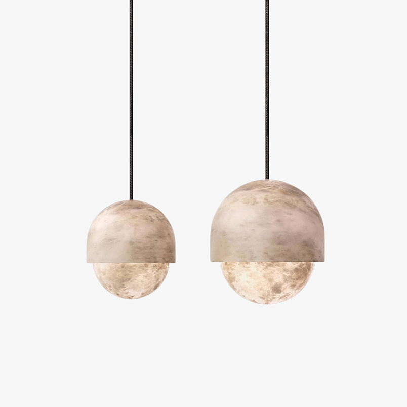 Підвісний світильник Lunar Dome Alabaster