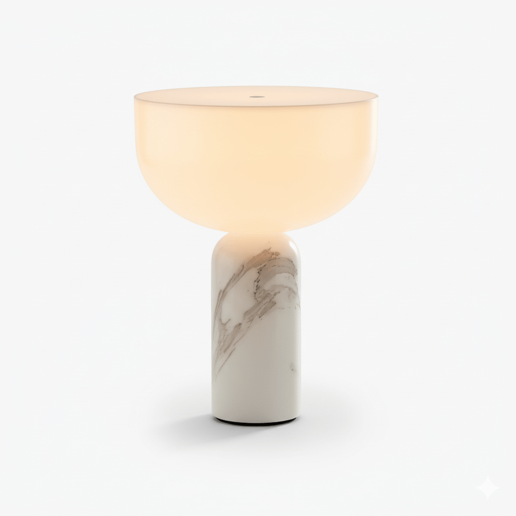 Настільна лампа Arno Sphere Marble
