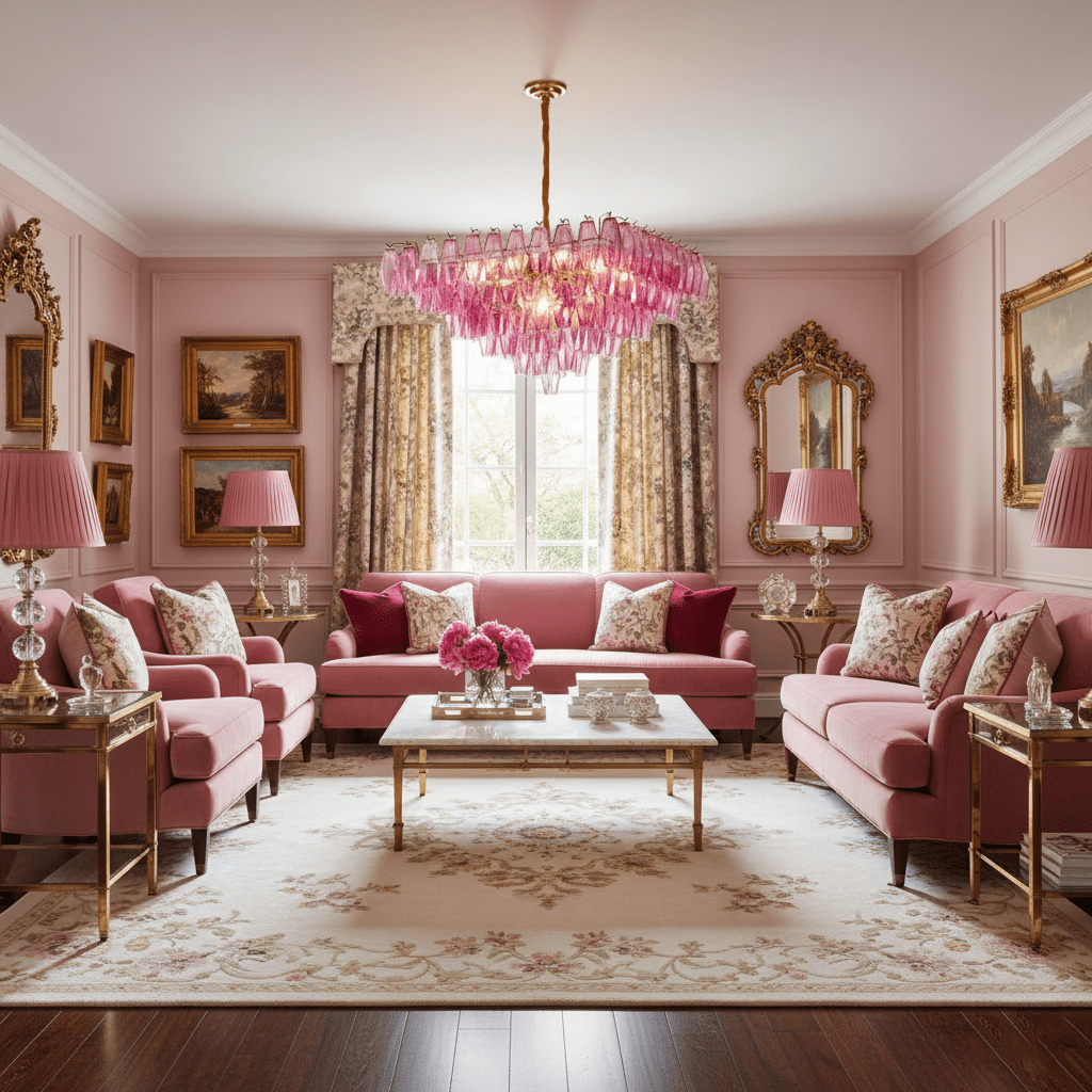 Люстра Fuchsia Prism Empire
