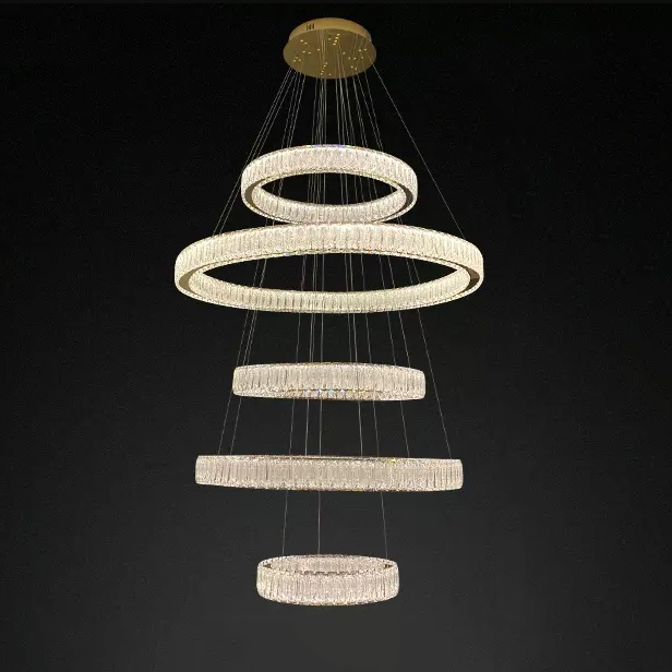  Підвісна люстра BELLA D40+80+60+100+60