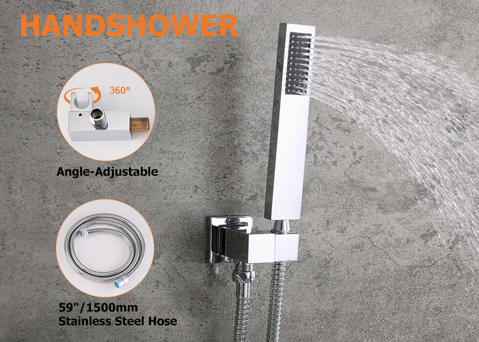 Змішувач для ванни Настінний у стилі Модерн Колір-Матовий Нікель SLAVGO 41208