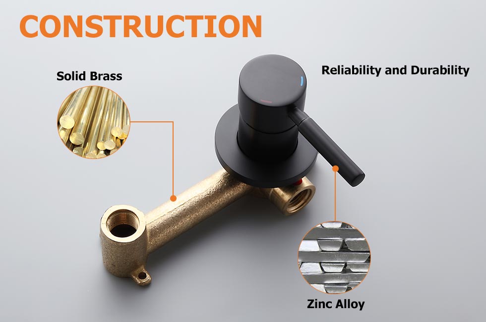Змішувач для раковини в стилі Модерн Колір - Чорний Матеріал - Латунь SLAVGO 10111