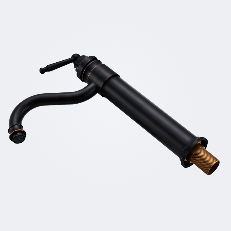 Змішувач для раковини у стилі Традиційний Колір - Антична Чорний Матеріал корпусу - Латунь SLAVGO 11502