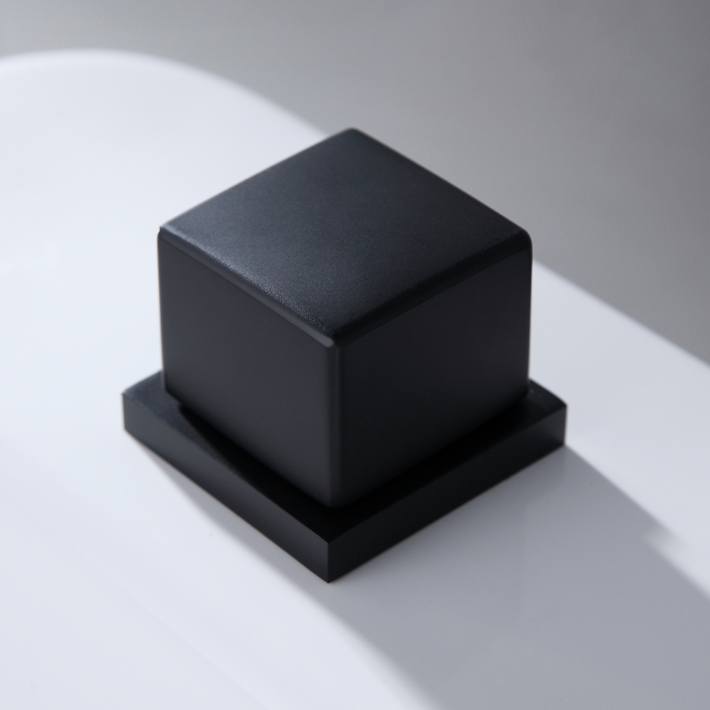 Змішувач для раковини в стилі Модерн Колір - Чорний Матеріал - Латунь SLAVGO 11134