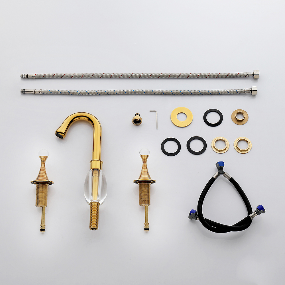 Змішувач для раковини у стилі Модерн Колір - Білий Матеріал корпусу - Латунь SLAVGO 25093