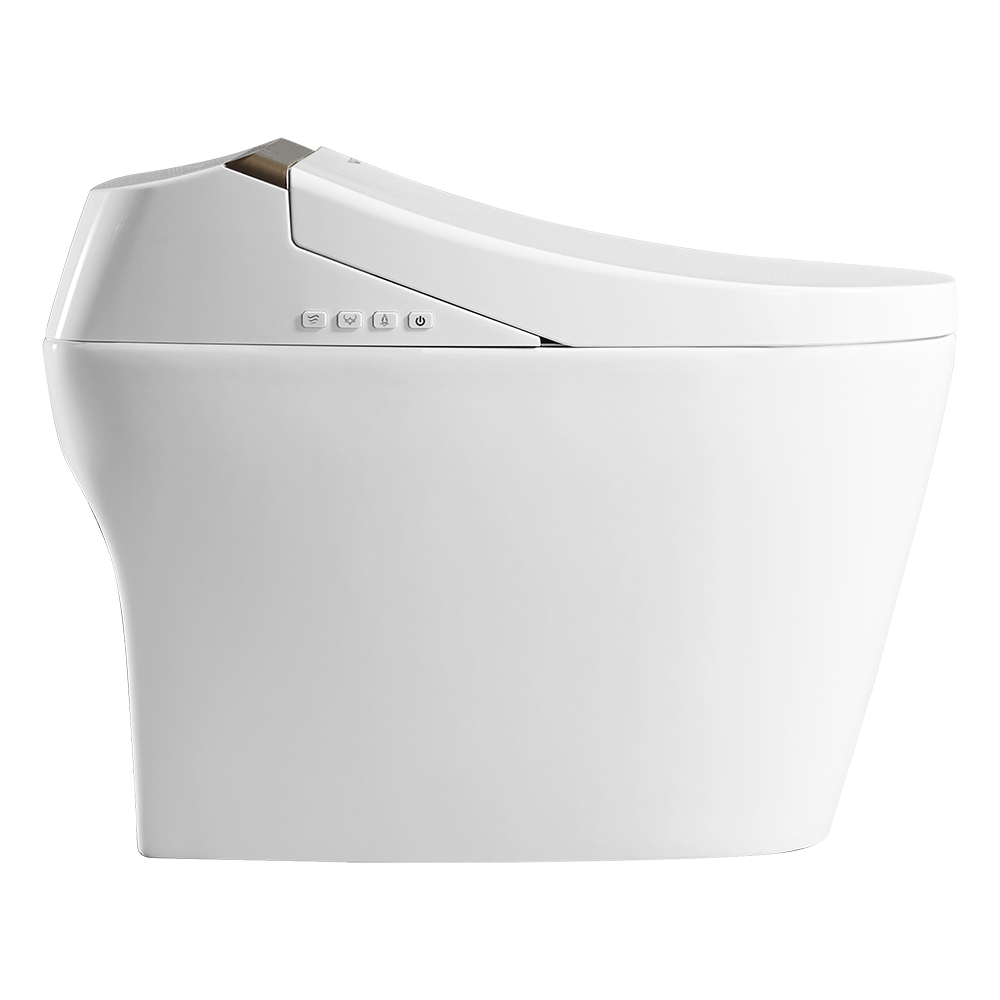 Унітаз Окремий Білий & Золотий SLAVGO 38065