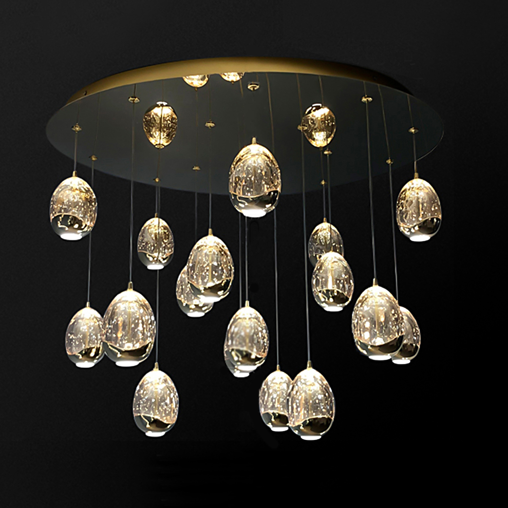 Підвісний світильник LENITA MORE L6 Gold