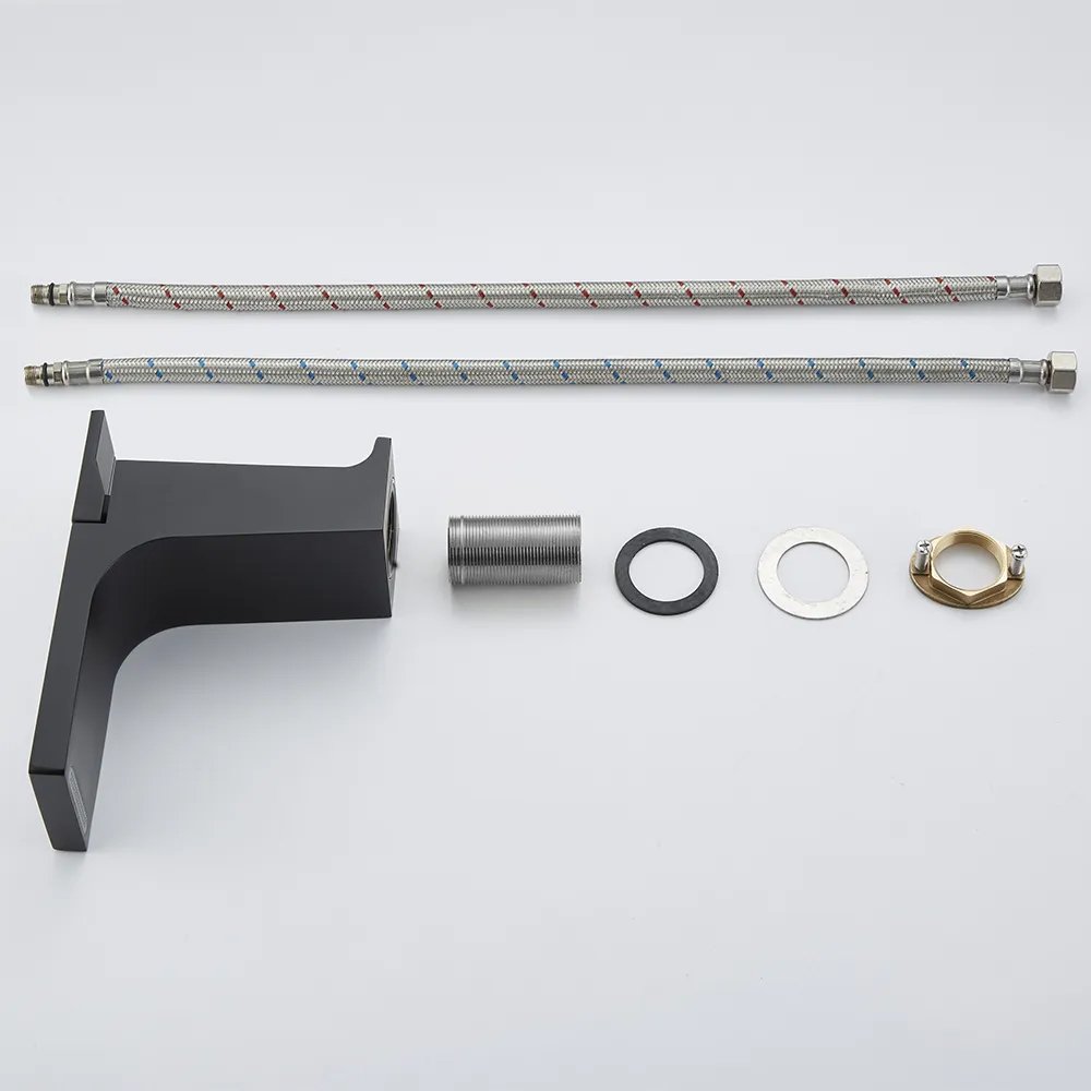 Змішувач для раковини в стилі Колір - Чорний Матеріал - Латунь SLAVGO 34252