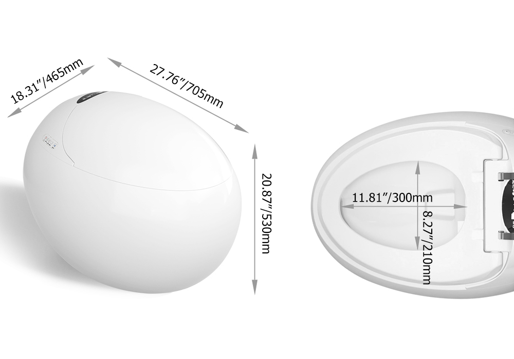 Унітаз Окремий Білий SLAVGO 43859