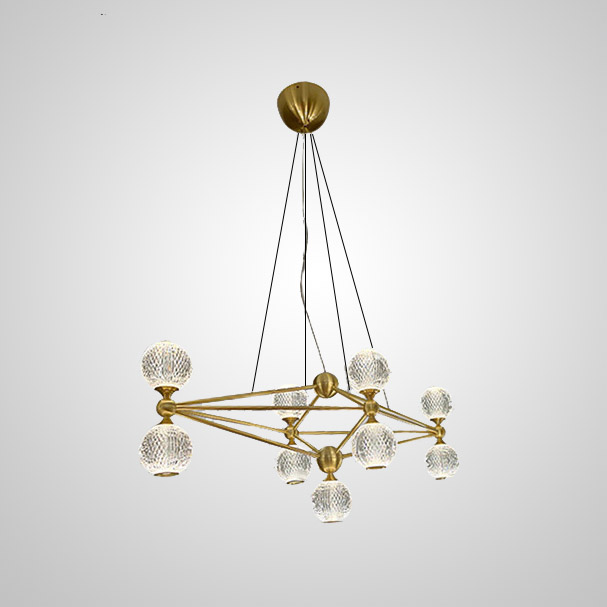 Підвісна люстра TRENTON L9 Gold