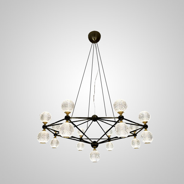 Підвісна люстра TRENTON L17 Black