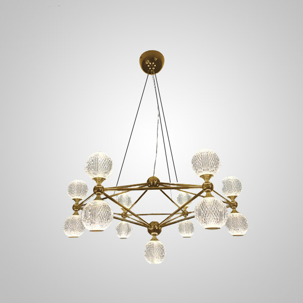 Підвісна люстра TRENTON L13 Gold