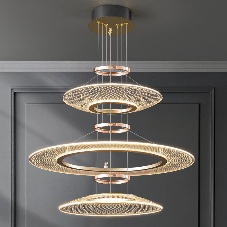 Кільцева люстра ISTRAL D80+100+80