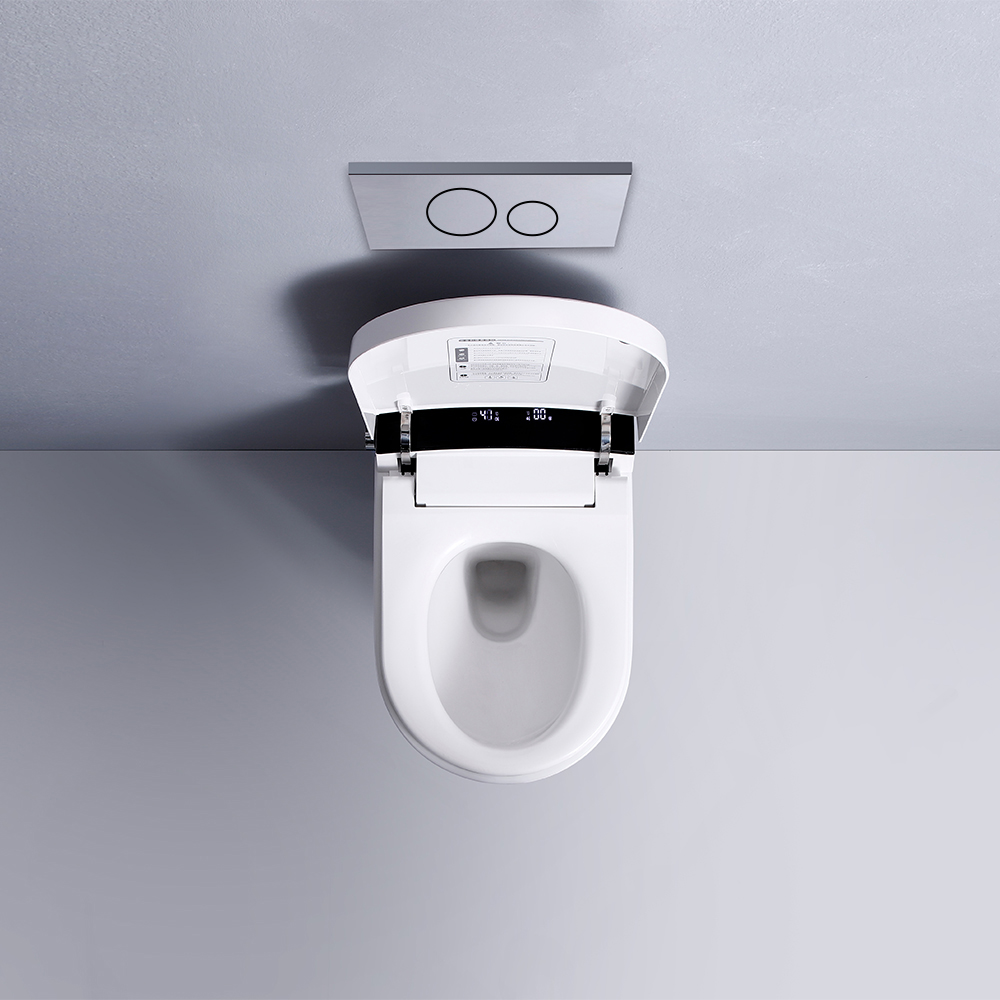 Унітаз Підвісний Білий & Чорний SLAVGO 41370