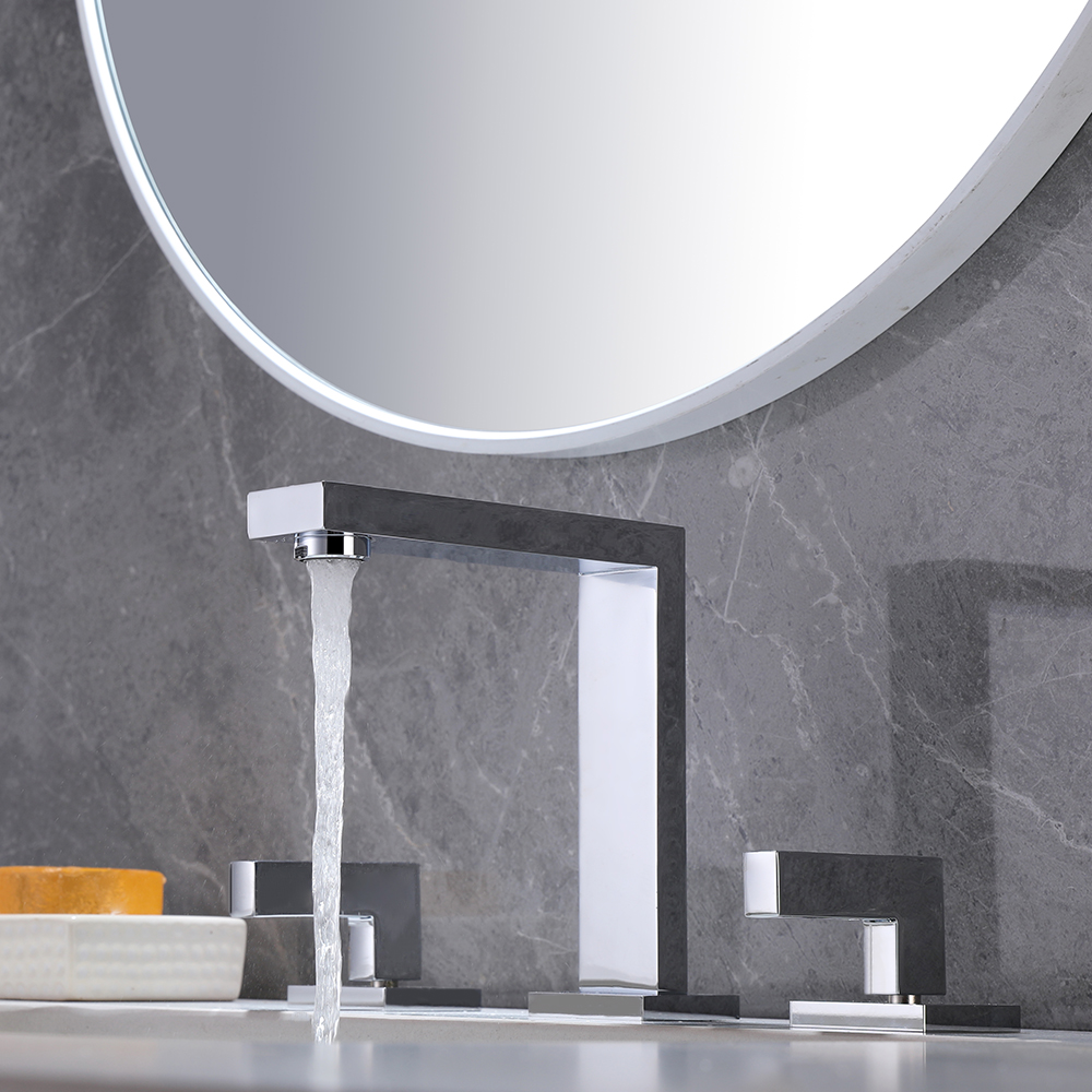 Змішувач для раковини в стилі Модерн Колір - Хром Матеріал - Латунь SLAVGO 41620