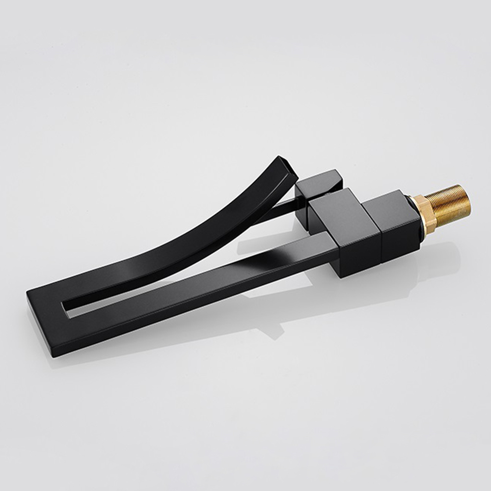 Змішувач для раковини в стилі Модерн Колір - Чорний Матеріал - Латунь SLAVGO 10556