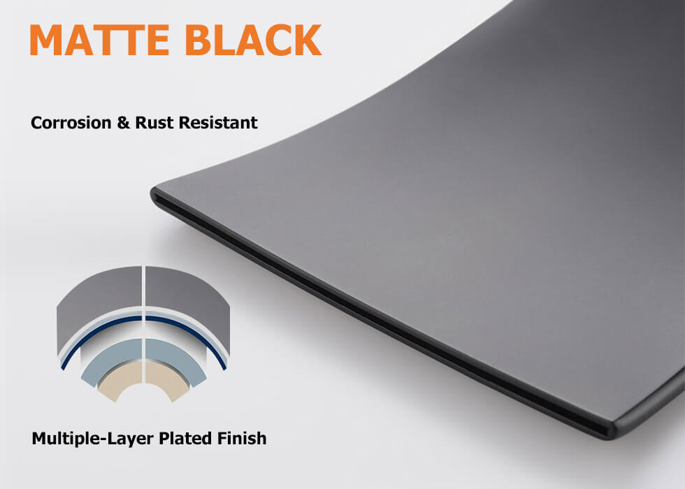 Змішувач для раковини в стилі Модерн Колір - Чорний Матеріал - Латунь SLAVGO 10028