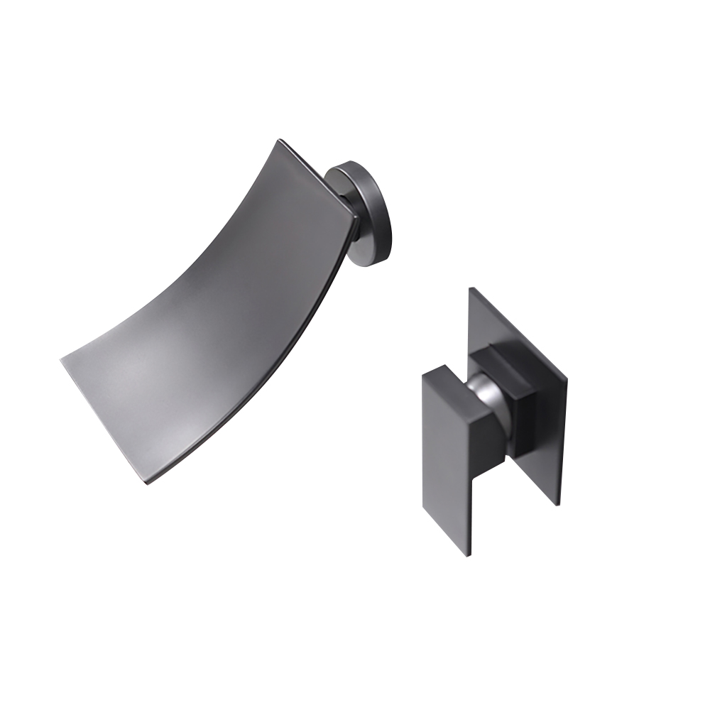 Змішувач для раковини в стилі Модерн Колір - Чорний Матеріал - Латунь SLAVGO 10028