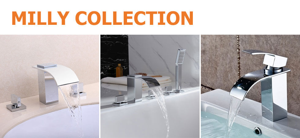 Змішувач для раковини в стилі Модерн Колір - Хром Матеріал - Латунь SLAVGO 11169