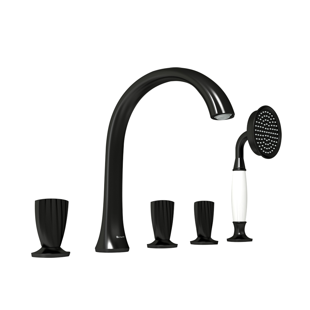 Змішувач для ванни в стилі Колір-чорний SLAVGO 34389