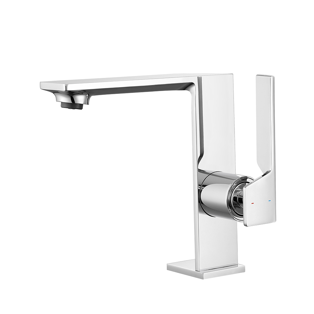 Змішувач для раковини в стилі Модерн Колір - Хром Матеріал - Латунь SLAVGO 25696