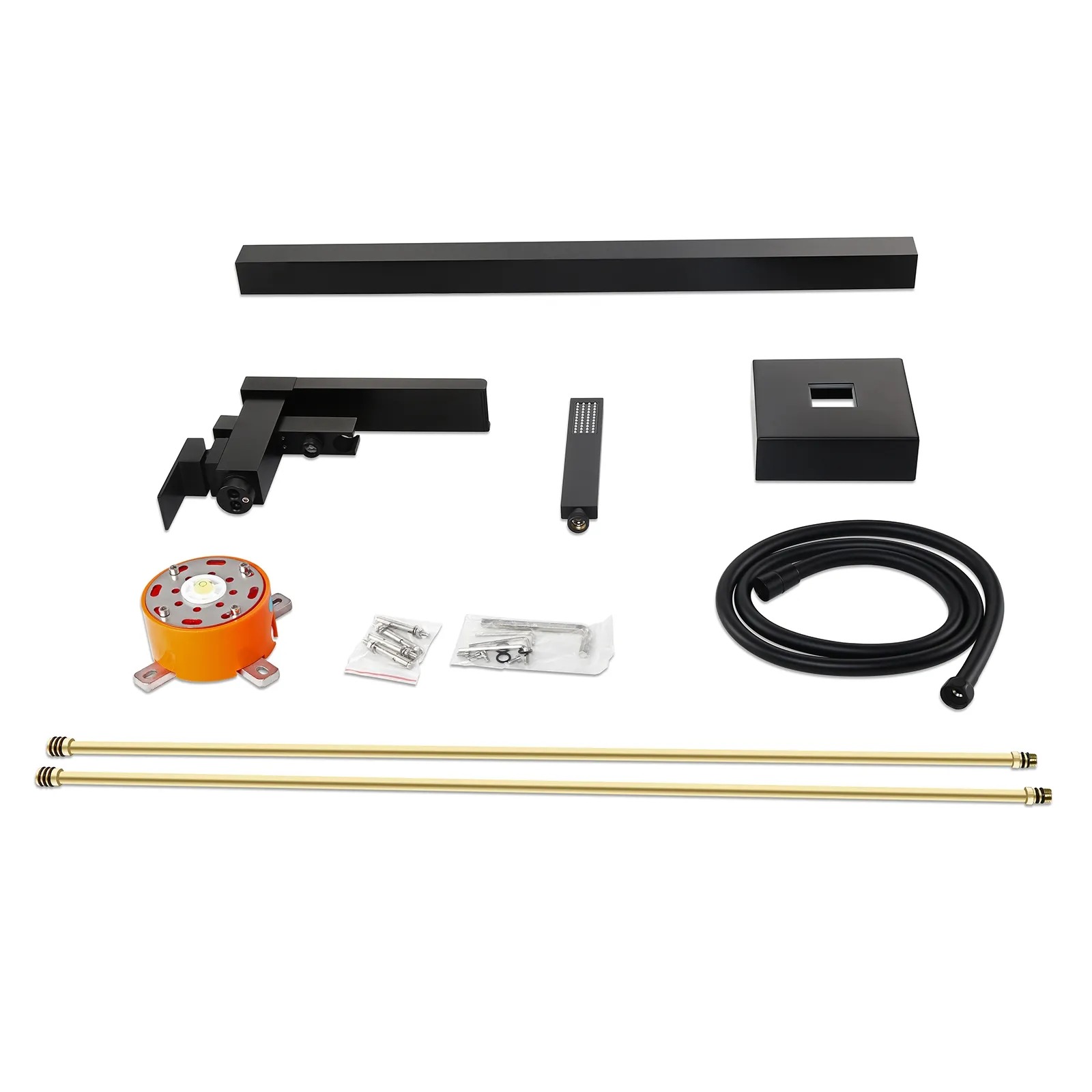 Змішувач для ванни Підлоговий у стилі Модерн Колір- Чорний SLAVGO 12908