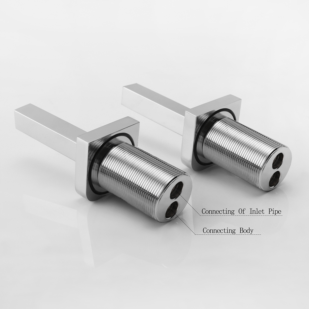 Змішувач для раковини в стилі Модерн Колір - Хром Матеріал - Латунь SLAVGO 10252