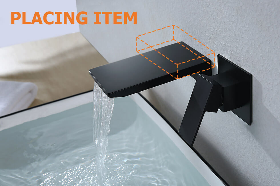 Змішувач для раковини в стилі Модерн Колір - Чорний Матеріал - Латунь SLAVGO 11869