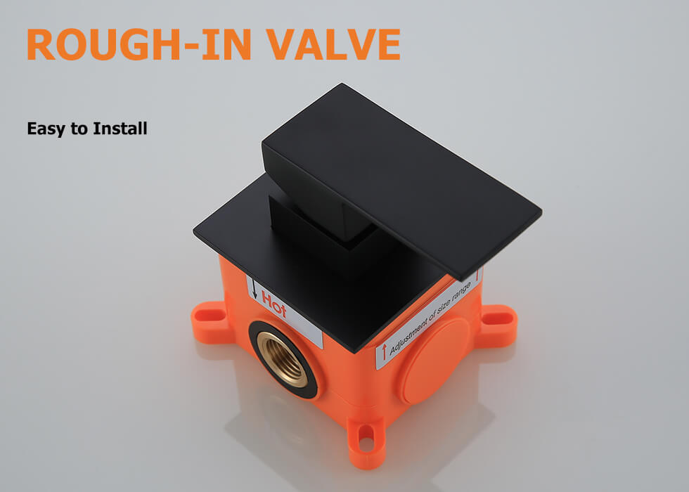 Змішувач для раковини в стилі Модерн Колір - Чорний Матеріал - Латунь SLAVGO 11869