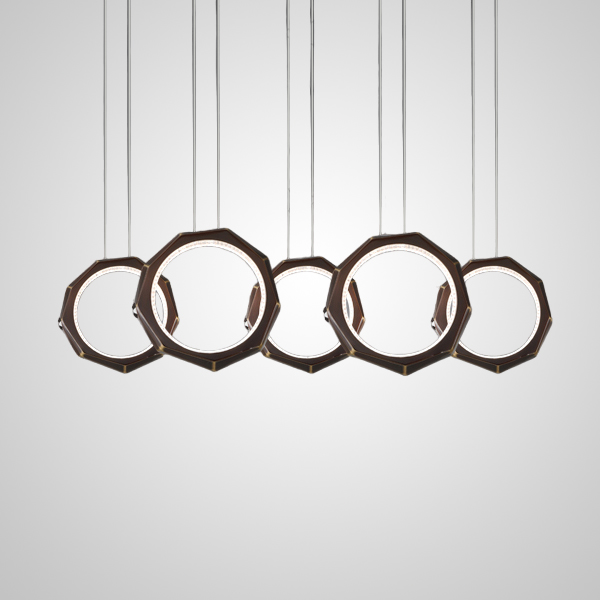 Підвісний світильник NILSIGNE COMBO L123 Brown