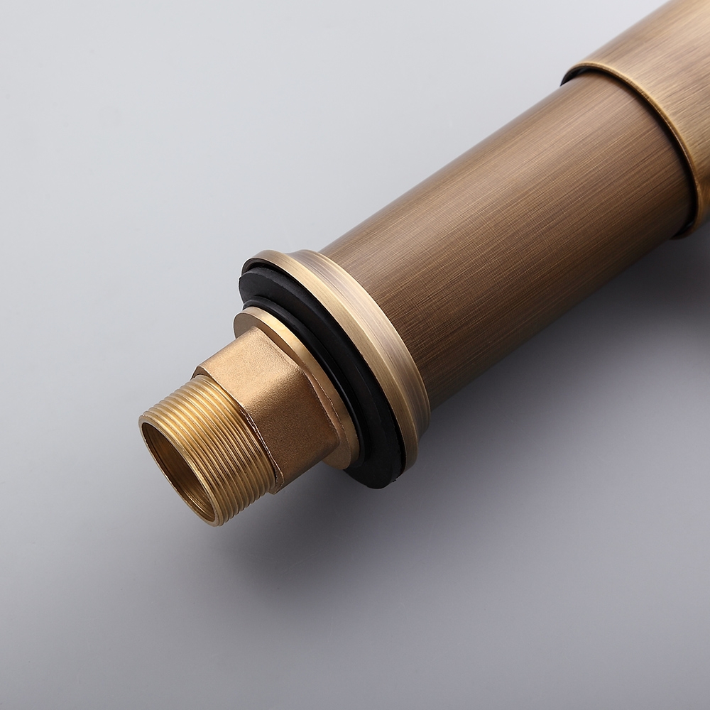 Змішувач для раковини у стилі Традиційний Колір - Антична Латунь Матеріал корпусу - Латунь SLAVGO 39313